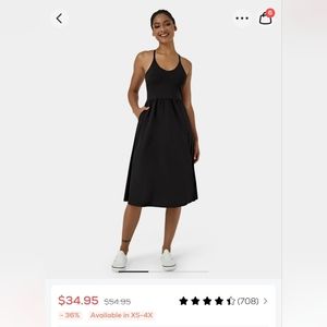 Every day midi chill dress la la land brand: Halara Size small